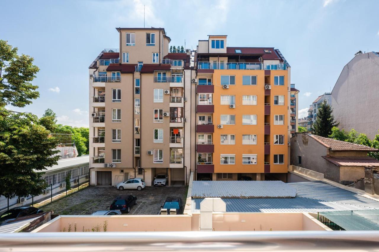 Ferienwohnung Nomad Haven: 1Bd Flat With Balcony & Desk Sofia Exterior foto